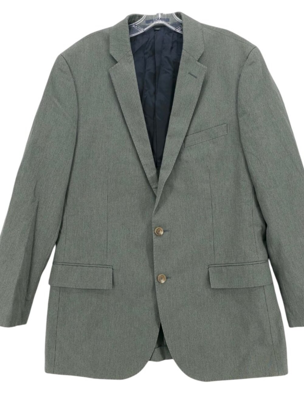 J. CREW Ludlow Blazer Jacket Green Cotton Blend Size 42L